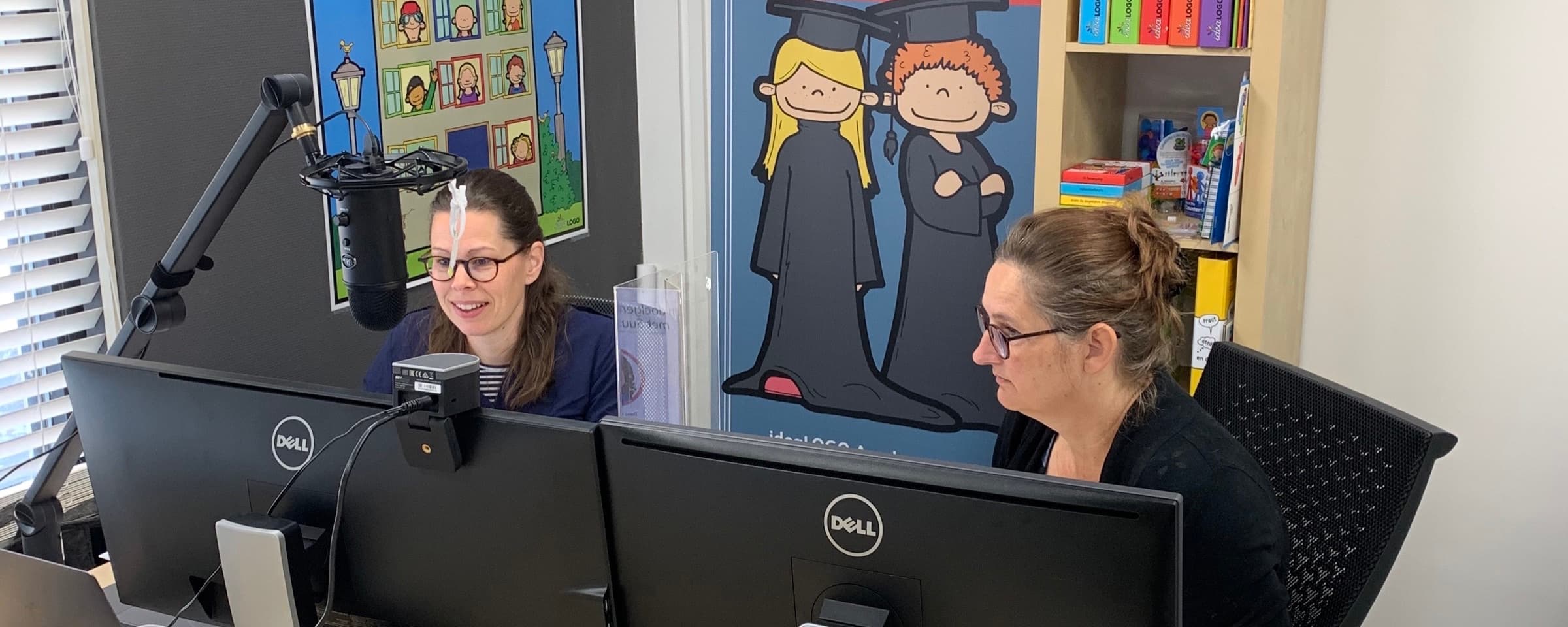 Opname voor de Idealogo Academy